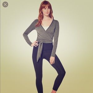 Lululemon it’s a tie long sleeve